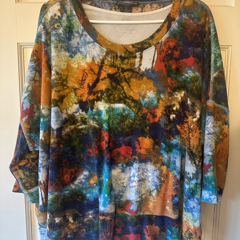 Colorful Chelsea & Theodore Women's Top